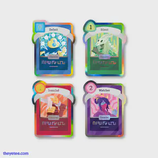 Character Card Stickers