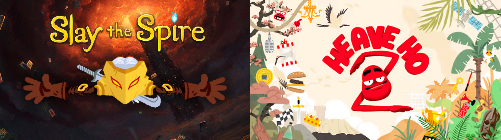 An image of the Ironclad’s Heave Ho 2 character next to the Heave Ho 2 key art.