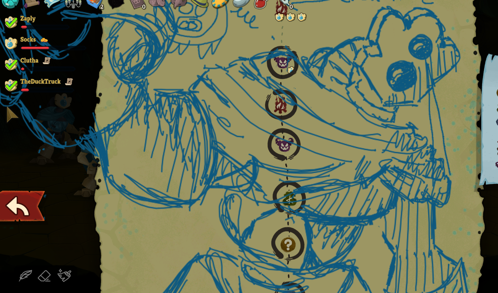 Map drawing of the Defect.