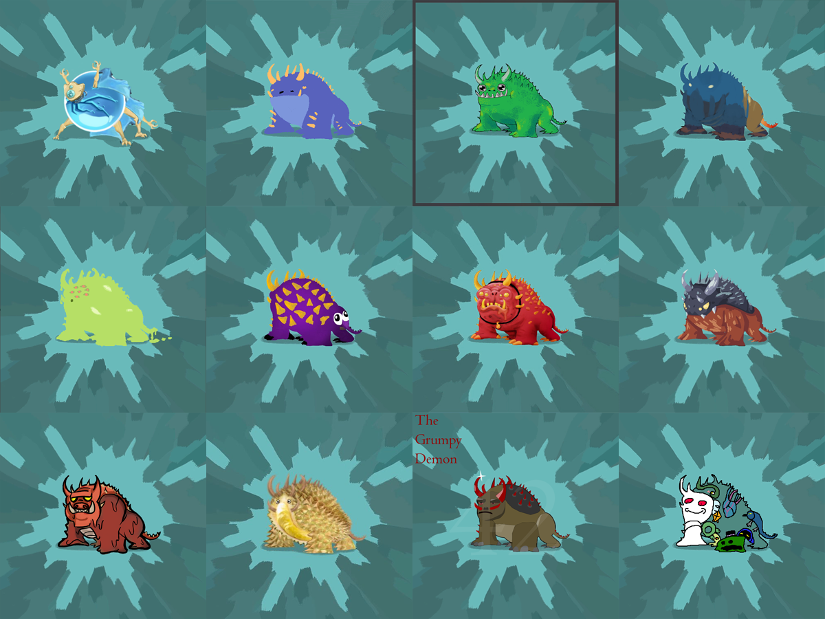 Collage of runner up guesses