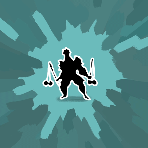 A guess that simply adds a white outline to the mystery monster&rsquo;s silhouette.