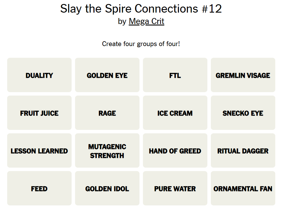 Screenshot of StS Connections 12.