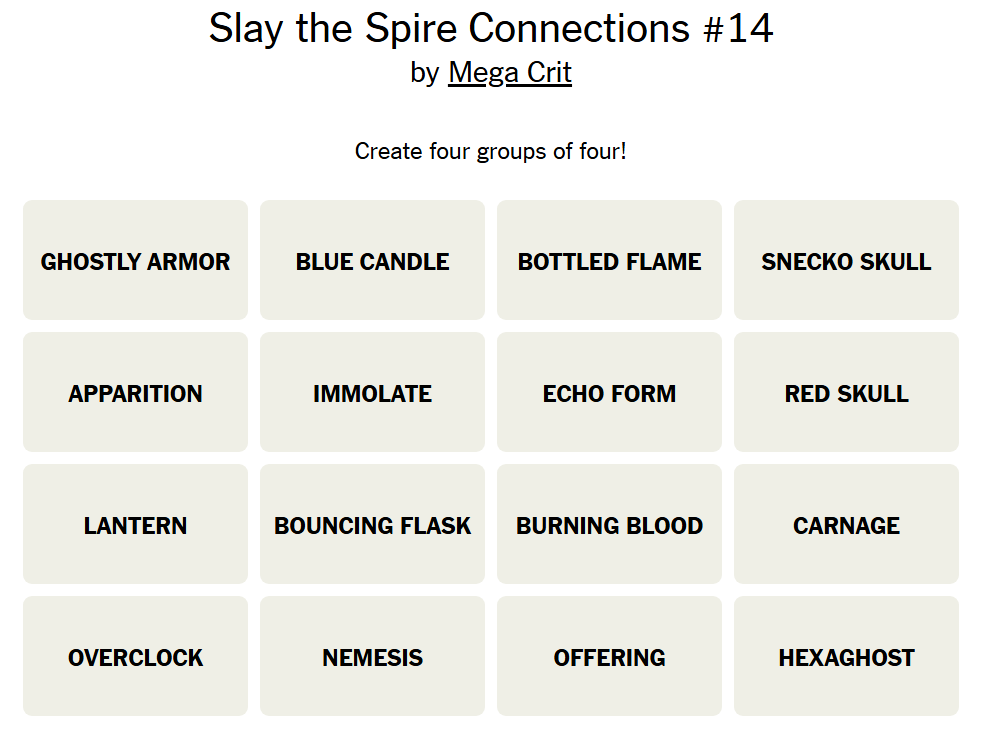 Screenshot of StS Connections 14.