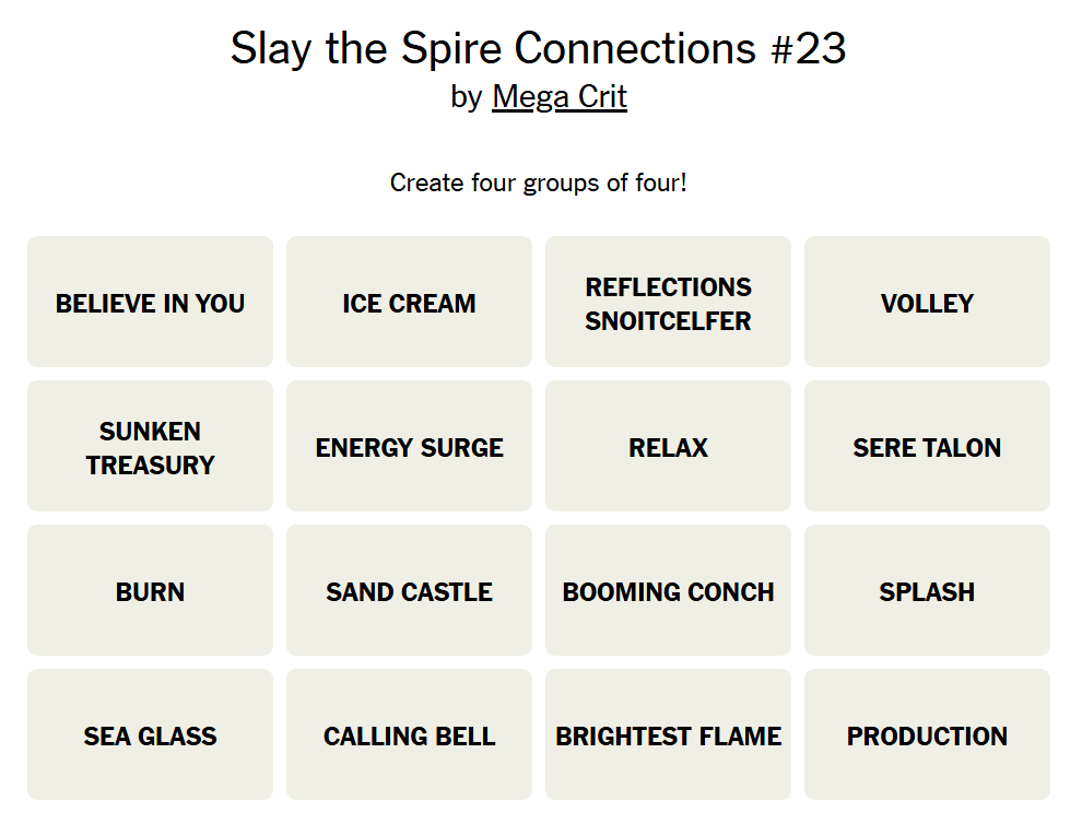 Screenshot of StS Connections 23